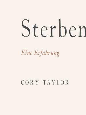 cover image of Sterben
